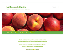 Tablet Screenshot of laclassedecuisine.com